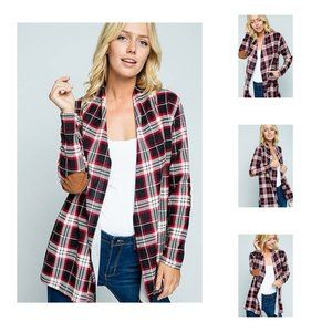 Plaid & Patches Top
